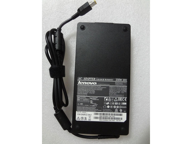 Slim Genuine For Lenovo 230W 20V 11.5A P50 P70 Workstation Dock 40A5 Charger