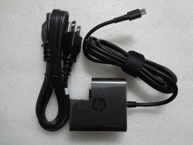 Original For HP 45W 20V 2.25A Spectre 13-v106ng Ultrabook 860210-850 AC Charger