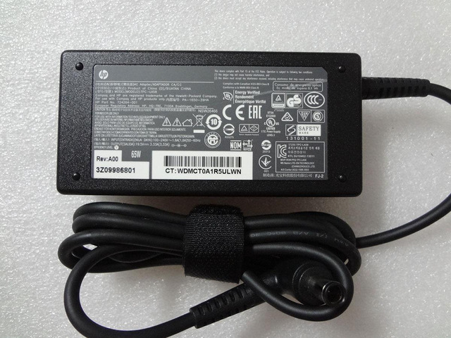 Genuine Original 608425-001 FR HP 65W Probook 4430S 4530S 6360B 6460B AC ADAPTER