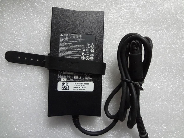 Original For Dell 19.5V 150W Alienware M14x M14xR2 P18G P18G001 J408P AC Adapter
