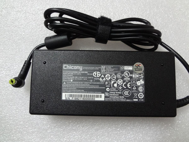 Original Chicony OEM Acer Aspire V3-771G-9456 120W AC Power Adapter Charger/Cord