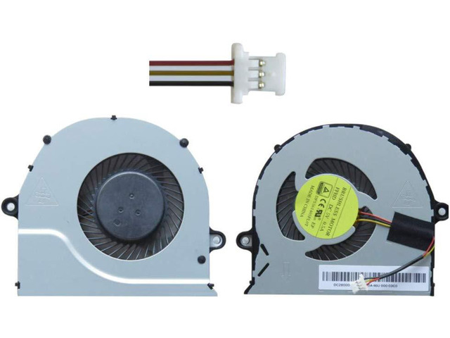 Replacemente Fan for Acer Aspire E5-573G CPU Cooling Fan DFS561405FL0T DC28000ERF0 3pin E5-572 E5-573 E5-531 E5-521 471G E5-571G 573G V3-572G...