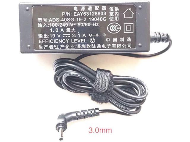 AC Adapter for LG Gram 15Z975-A AAS5U1 Ultrabook ADS-40SG-19-2 19040G EAY63128803 15Z970 14Z970 19V 2.1A 13Z970-A. AAS5U1 15Z980-A. AAS7U1...