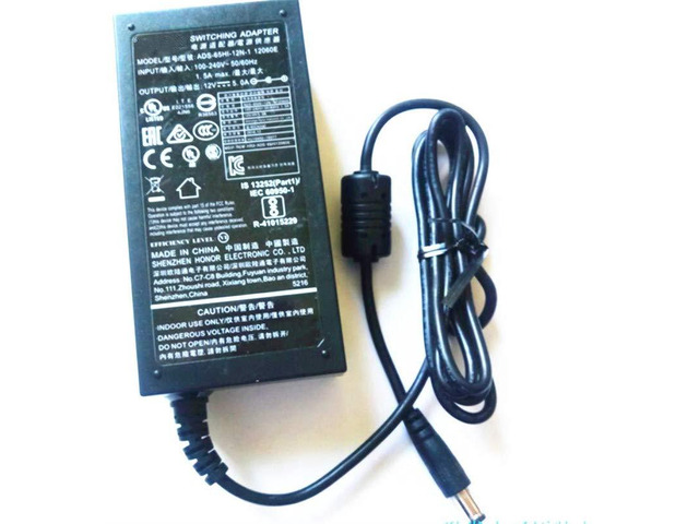 AC Adapter for HOIOTO ADS-65HI-12N-1 12060E 12V 5A 5.5MM 2.1MM