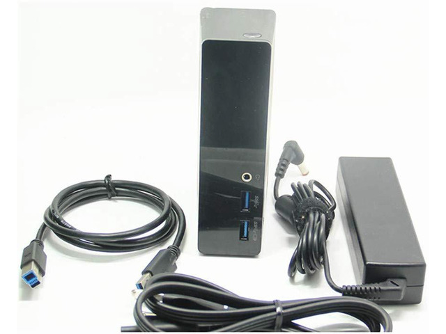 Replacement Docking Station for Thinkpad USB 3.0 Docking Station DU9019D1 0A33970 X1 T460 T560 T450 X240 X250 X260 W530 E430 E540 with Adaper and...