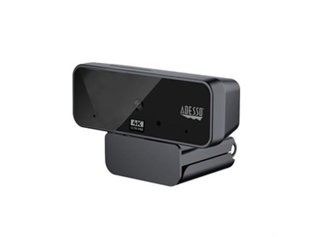 Adesso CyberTrack HD 3840x2160 Webcam 8 Megapixels Black (CYBERTRACKH6)