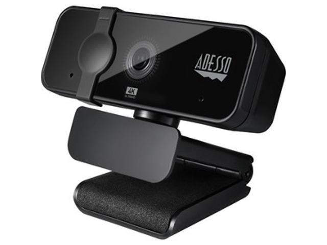 Adesso CyberTrack HD 3840x2160 Webcam 8 Megapixels Black (CYBERTRACKH6)