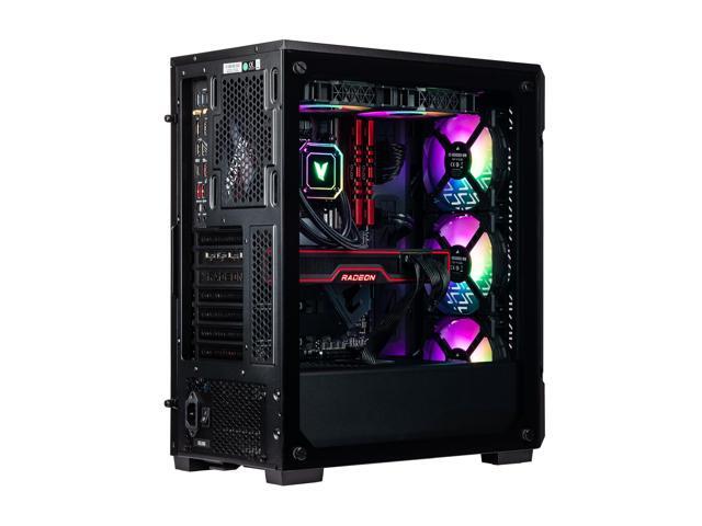 Velztorm Ferrux II Custom Built Gaming Desktop PC (Intel i9-12900K, Radeon RX 9070 XT, 64GB DDR4, 1TB PCIe SSD, RGB Fans, 240mm AIO, 750W PSU, WiFi...