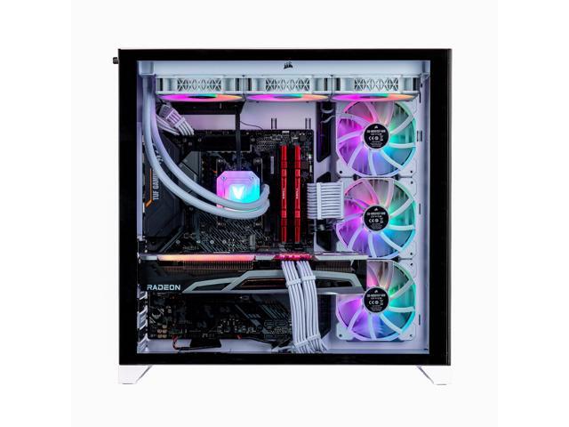Velztorm Lux Lyte Custom Built Gaming Desktop PC (AMD Ryzen 9 - 5900X, AMD Radeon RX 9060 XT, 64GB DDR4, 2TB PCIe SSD, 360mm AIO, 1000W PSU, WiFi...