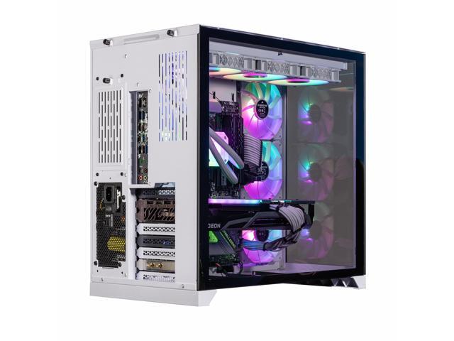 Velztorm Lux Gaming Desktop PC (AMD Ryzen 9 5950X, AMD Radeon RX 9060 XT, 32GB DDR4, 2TB PCIe SSD, 360mm AIO, 1000W PSU, RJ-45, 1 Display Port,...