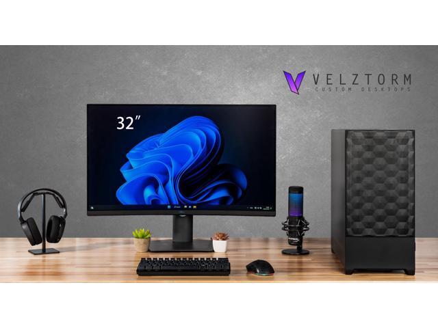 Velztorm Ace I Workstation Desktop PC (AMD Ryzen 5 7600X, GeForce RTX 5060, 16GB DDR5, 1TB PCIe SSD, 750W PSU, WiFi 7, Bluetooth 5.3, RJ-45, 1 x...