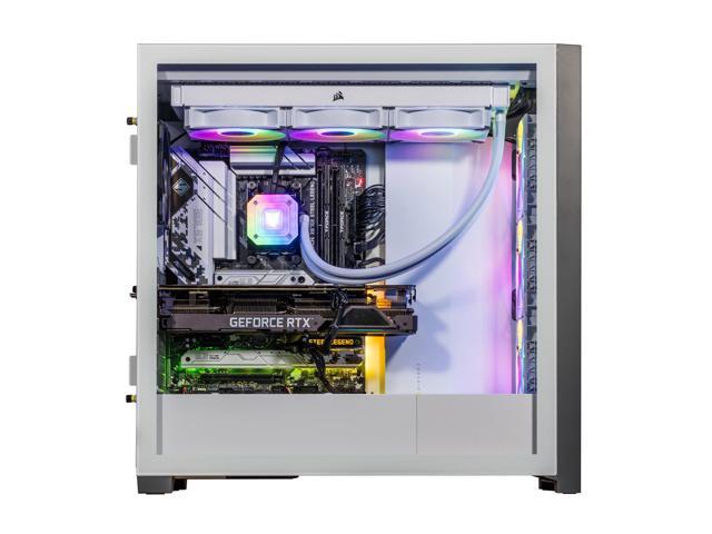 Velztorm White Aciex 3D Custom Built Gaming Desktop PC (AMD Ryzen 7 7800X3D, GeForce RTX 5070 Ti, 32GB DDR5, 2TB PCIe SSD, RGB Fans, 360mm AIO,...
