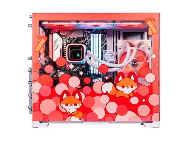 Velztorm Cinnamon Fox Custom Built Gaming Desktop PC (AMD Ryzen 7 5700X, AMD Radeon RX 9060 XT, 32GB DDR4, 2TB PCIe SSD, RGB Fans, 240mm AIO, 850W...