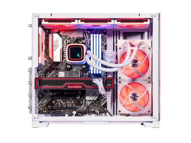 Velztorm Cinnamon Fox Custom Built Gaming Desktop PC (AMD Ryzen 7 5700X, AMD Radeon RX 9060 XT, 32GB DDR4, 2TB PCIe SSD, RGB Fans, 240mm AIO, 850W...