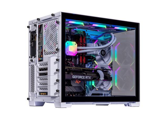 Velztorm Mini Lux Gaming Desktop PC (AMD Ryzen 9 5950X, GeForce RTX 5070 Ti, 32GB DDR4, 2TB PCIe SSD, 240mm AIO, 750W PSU, WiFi 4, RJ-45, 1 Display...