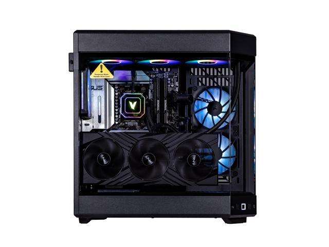 Velztorm Black Praetix 3D Gaming Desktop PC (AMD Ryzen 7 9800X3D, GeForce RTX 5080, 64GB DDR5, 2TB PCIe SSD + 6TB HDD, RGB Fans, 360mm AIO, 1000W...