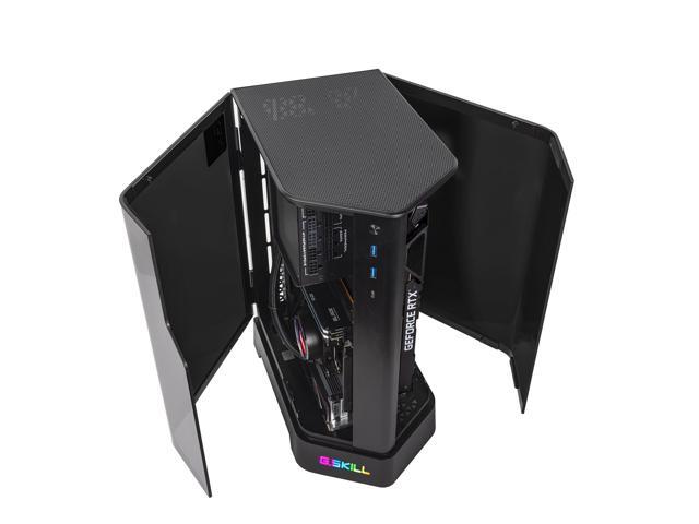 Velztorm Zenix Custom Built Gaming Desktop PC (AMD Ryzen 5 5600X, GeForce RTX 5060, 32GB DDR4, 2TB PCIe SSD, 240mm AIO, 750W PSU, Bluetooth 5.2,...