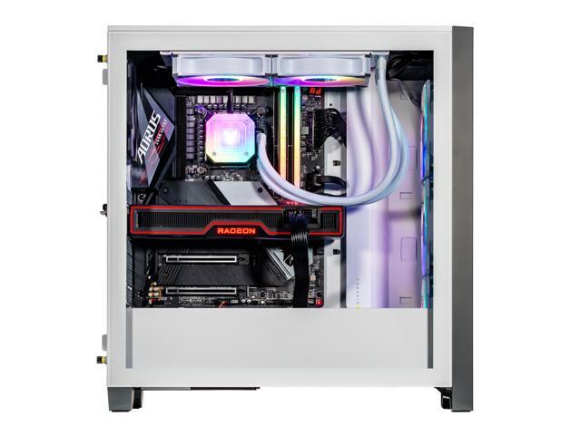 Velztorm iCUE Certified Argentux Custom Built Gaming Desktop PC (Intel i7-11700K, Radeon RX 9070 XT, 32GB DDR4, 2TB PCIe SSD, RGB Fans, 240mm AIO,...