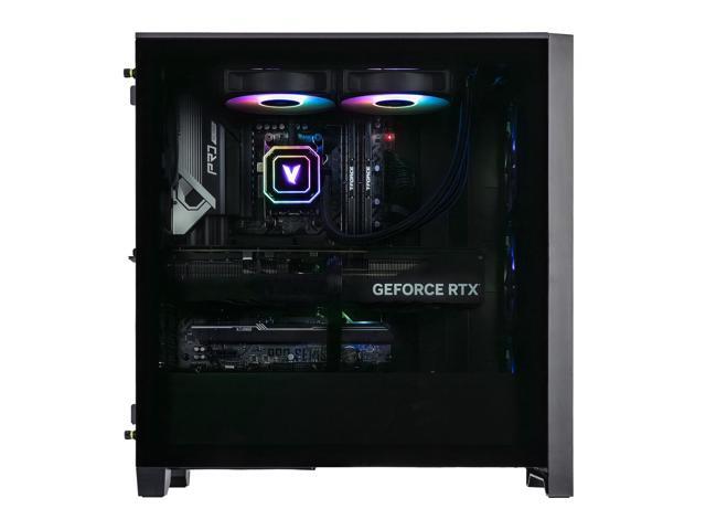 Velztorm Altix Custom Built Gaming Desktop PC (AMD Ryzen 7 9700X, AMD Radeon RX 9060 XT, 32GB DDR5, 2TB PCIe SSD, RGB Fans, 240mm AIO, 1000W PSU,...