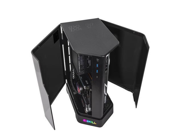 Velztorm Zenix Custom Built Gaming Desktop PC (AMD Ryzen 5 5600X, AMD Radeon RX 9060 XT, 32GB DDR4, 2TB PCIe SSD, 240mm AIO, 750W PSU, Bluetooth...