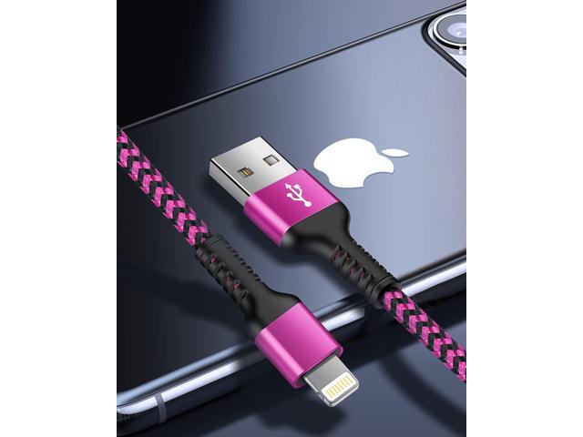 iPhone Charger Cable, [2pack/3ft] Apple Lightning Cord for iPhone 14 Pro Max 13 12 Pro/11/XS/XR/X/8 Plus/7, iPad Mini, iPad Air, USB-A Braided...