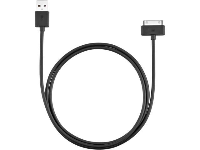 YUSTDA New USB Black Battery Data Sync Charger Cable for Apple iPhone 4 / 4G / 4S Series: 8GB, 16GB, 32GB, 64GB