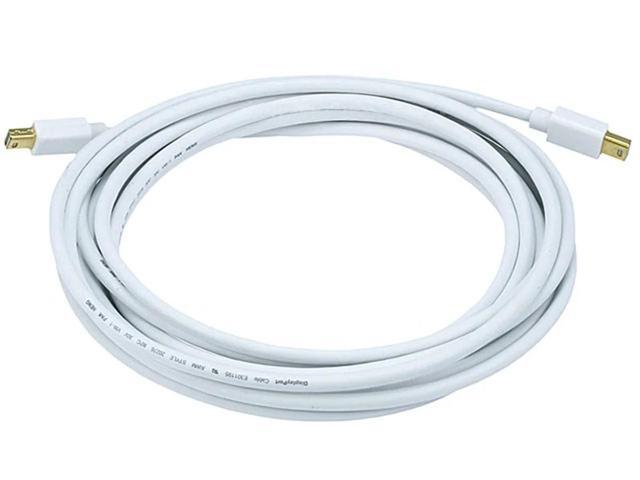 Monoprice 15Ft 32Awg Mini Displayport Cable - White