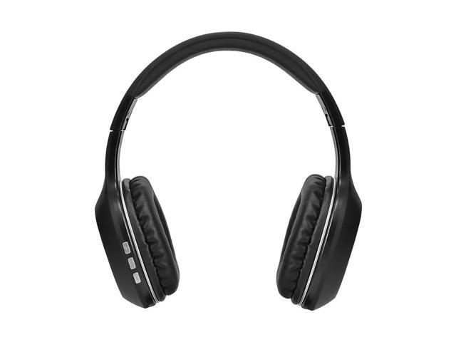Monoprice BT-205 Bluetooth 5.0 Over Ear Headphone, Built-in Microphone, 8Hrs Playtime, Lightweight, Foldable, 40mm Drivers, For Home, Work and Travel