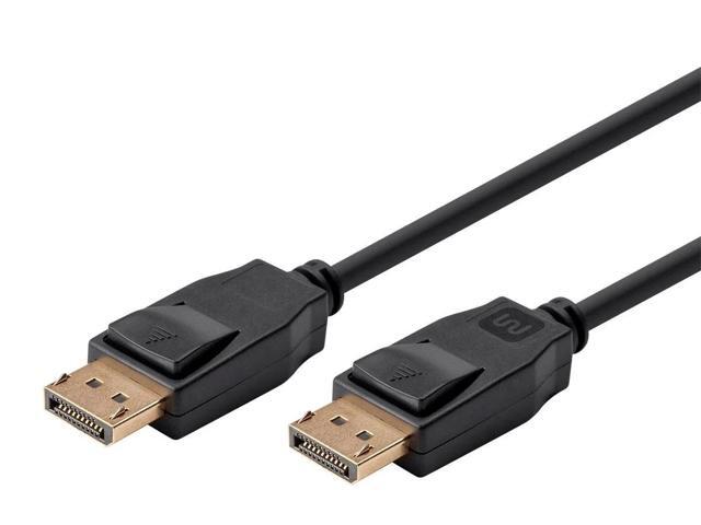 Monoprice DisplayPort 1.2a Cable, 3 Feet (10-Pack) up to 4K (3840x2160p) 3D Video, High Bit Rate 2 (HBR2) - Select Series