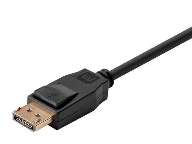 Monoprice DisplayPort 1.2a Cable, 3 Feet (10-Pack) up to 4K (3840x2160p) 3D Video, High Bit Rate 2 (HBR2) - Select Series