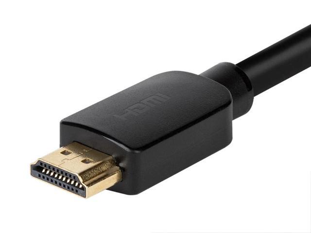 Monoprice Ultra 8K HDMI Cable - 10 Feet - Black (10 pack) No Logo, High Speed, 8K@60Hz, 48Gbps, Dynamic HDR, eARC, Compatible With PS5 / Xbox...