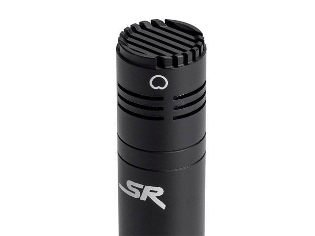 Monoprice SC100 Small Pencil Condenser Microphones (Pair) Condenser Stick with Interchangeable Omni and Cardioid Capsules - Stage Right Series