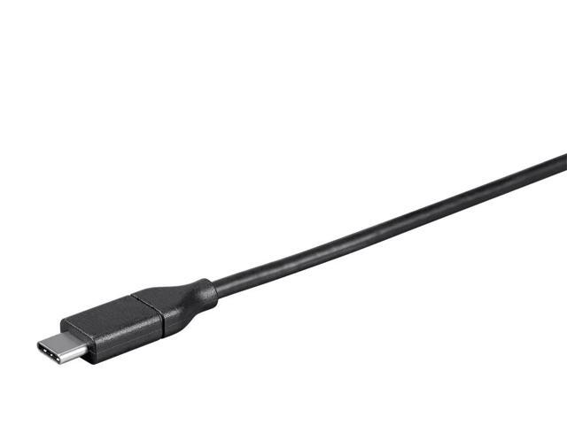 Monoprice USB C to USB C 2.0 Cable - 4 Meters (13.1 Feet) - Black 480Mbps, 5A, 30/26AWG, Type C, Compatible with iPad Pro / MacBook Pro / Samsung...