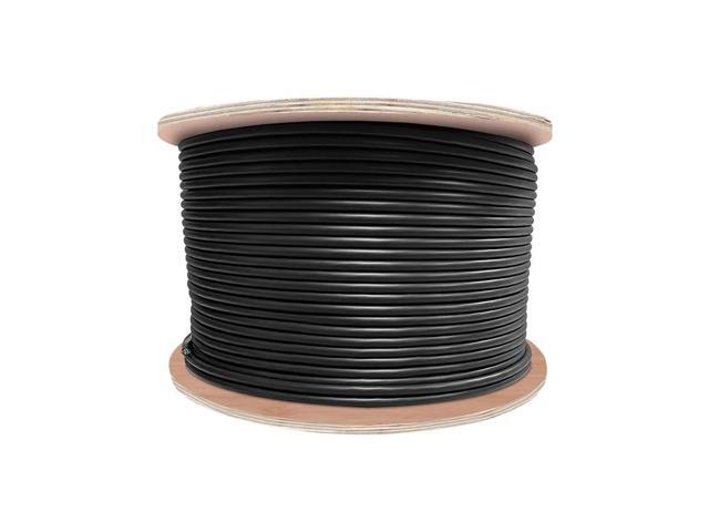 Monoprice Speaker Wire, CL2 Rated, 2-Conductor, 12AWG, 500ft, Black
