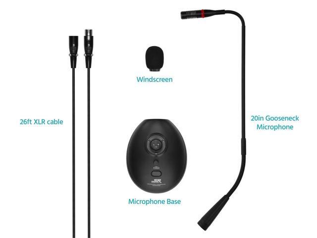 Stage Right by Monoprice Professional Conferencing Supercardioid Condenser Microphone