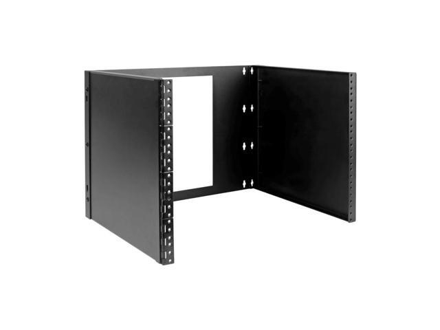 Eaton Tripp Lite Series 8U Wall-Mount Bracket for Small Switches and Patch Panels, Hinged - 40 lb Load Capacity - Black