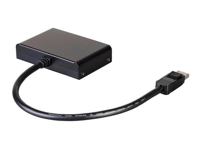 Monoprice 2-Port DisplayPort 1.2 to HDMI Multi-Stream Transport (MST) Hub, Ideal For Digital Signage And Large Video Displays In Schools, Churches