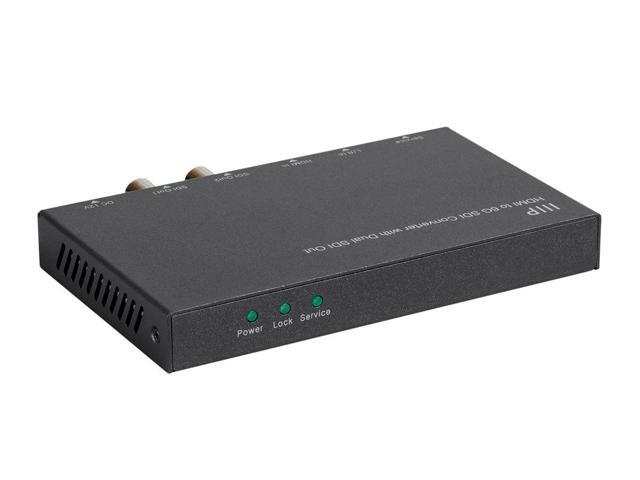 HDMI to 6G SDI Converter with Dual SDI Out, Automatically detects the HDMI input signal