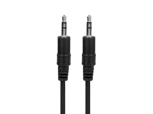 Monoprice 50ft 3.5mm (1/8') Stereo Male-Male Cable - Black