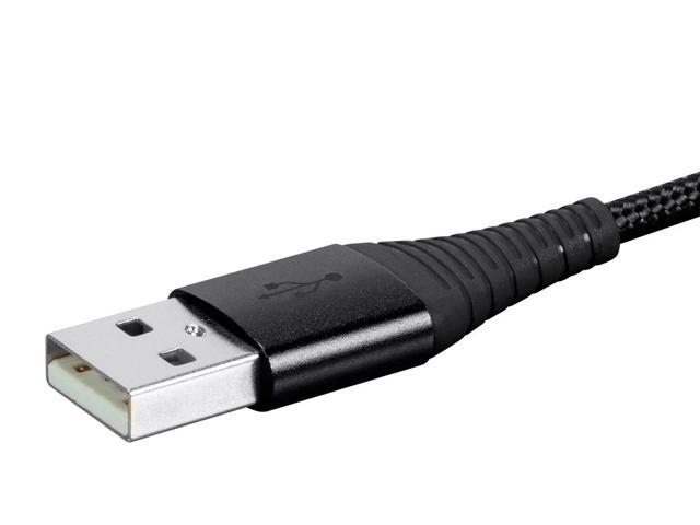 Monoprice AtlasFlex Series Durable MFi Certified Lightning to USB Type-A Charge & Sync Nylon-Braid