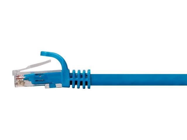 Monoprice Cat6 Ethernet Patch Cable - 30 feet - Blue Snagless, RJ45, 550Mhz, UTP, CMP, Plenum, Pure Bare Copper Wire, 23AWG - Entegrade Series