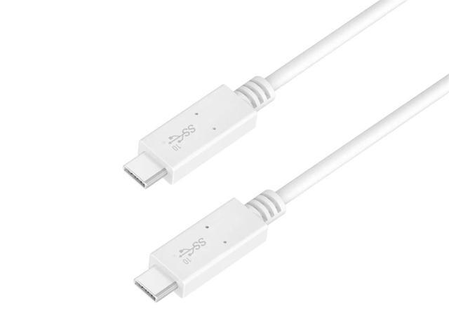 Monoprice USB C to USB C 3.1 Gen 2 Cable - 1 Meter (3.3 Feet) - White Fast Charging, 10Gbps, 5A, 30AWG, Type C, Compatible with Xbox One / PS5/... Monoprice USB C to USB C 3.1 Gen 2 Cable - 1 Meter (3.3 Feet) - White Fast Charging, 10Gbps, 5A, 30AWG, Type C, Compatible with Xbox One / PS5/...