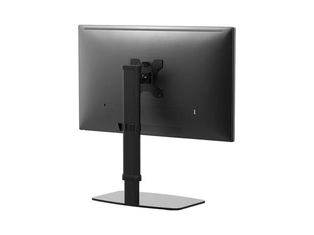 Monoprice Free Standing Single Monitor Desk Mount For Monitors Up To 27 Inches Easy Height-Adjustable - Workstream Collection