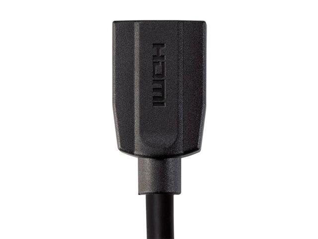 Monoprice High Speed HDMI Extension Cable - 1.5 Feet - Black 48Gbps Ultra 8K Dynamic HDR eARC - DynamicView Series - image 5