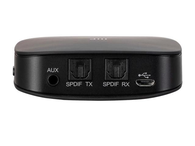 Monoprice Premium Bluetooth 5 Transmitter & Receiver With aptx HD aptX aptX Low Latency AAC and SBC Codecs And Optical And Aux Inputs - image 3