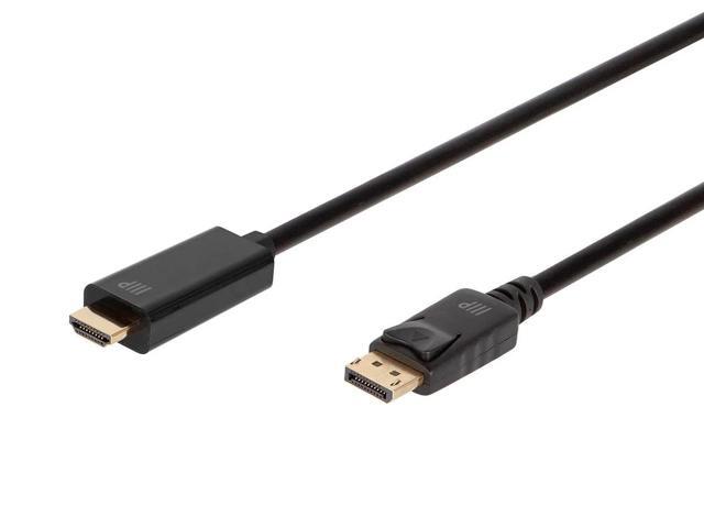 Monoprice DisplayPort to HDTV Cable - 2 Meter - Black 4K@60Hz - Select Series