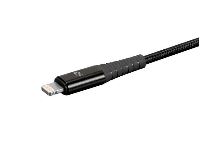 Monoprice AtlasFlex Series Durable MFi Certified Lightning to USB Type-C Rapid Charge & Sync Kevlar-Reinforced Nyl