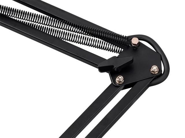 Monoprice Suspension Boom Scissor Broadcast Mic Stand With Integrated XLR Cable, Arm Can Extend Up To 33in - Stage Right Series