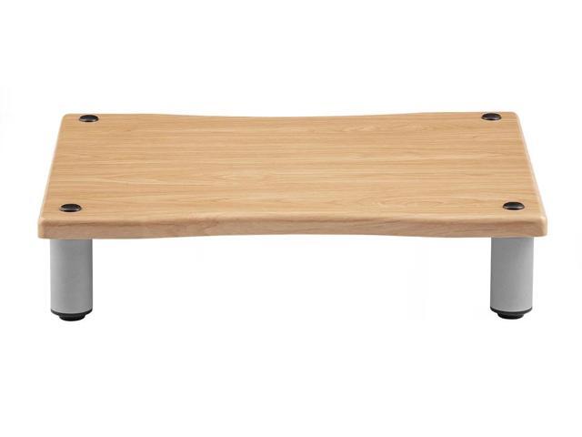 Monolith Amplifier/Component Stand XL - Maple, Open Air Design, Scratch-Resistant, Hold Up to 200lbs. Perfect Way to Organize AV Components