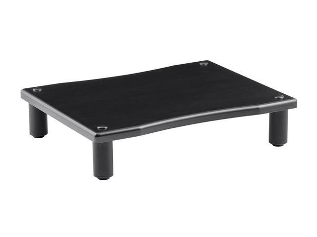 Monolith Amplifier/Component Stand XL - Black, Open Air Design, Scratch-Resistant, Hold Up to 200lbs. Perfect Way to Organize AV Components